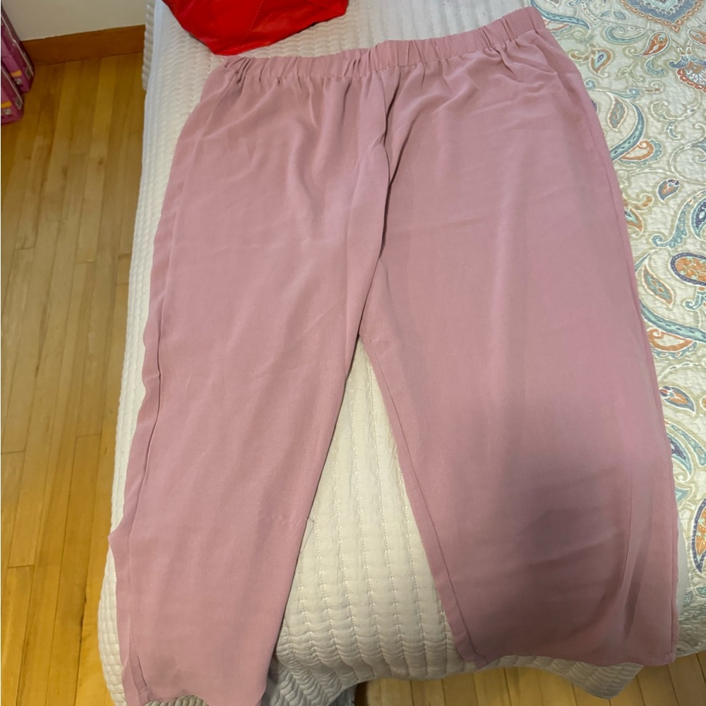 Pink pants